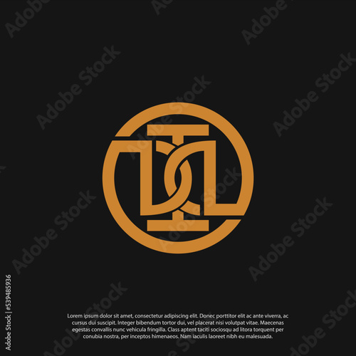 ambigram DTL logo letter DTL for detail logo, for carwash car detail, car care, auto paint, welding, welder
