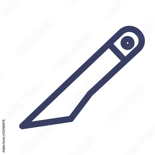 blade construction cutter knife tools icon