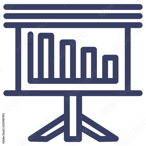 board equipment office projection tools work icon