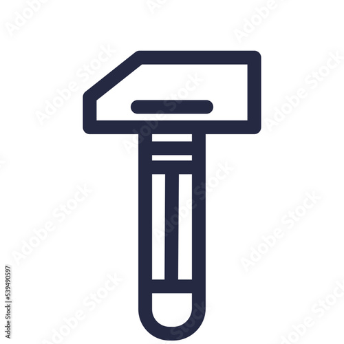 bang clog hammer construction tools icon