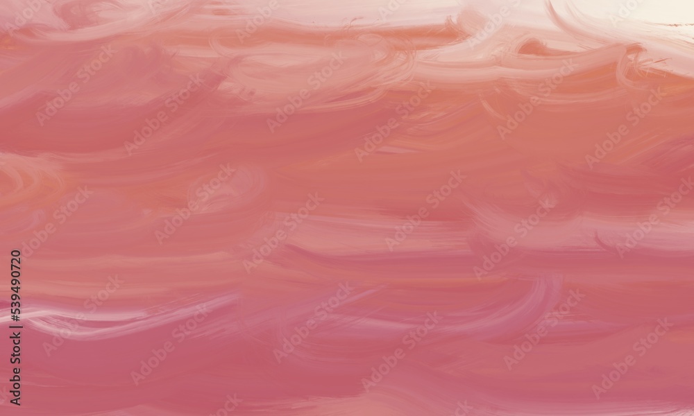 Fototapeta premium ピンクの背景 油絵