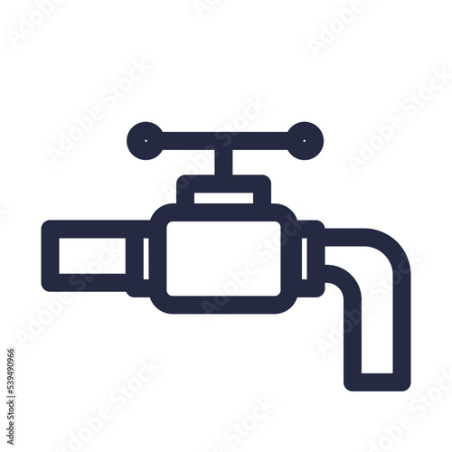 build construction faucet tools water work icon