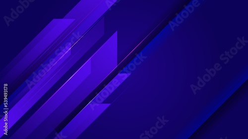 Modern digital business technology blue and purple abstract design background © Badr Warrior