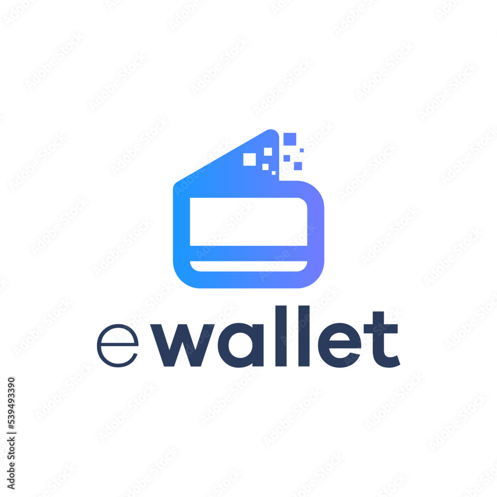 E-WALLET LOGO DESIGN E-WALLET LOGO DESIGN