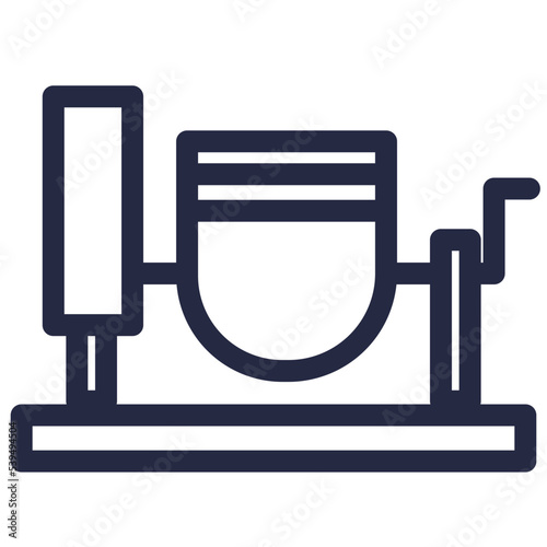 concrete mixer work builder tools constructions icon