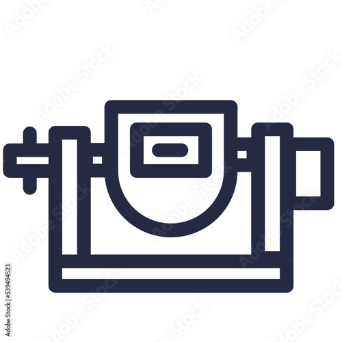 concrete mixer work builder tools constructions icon