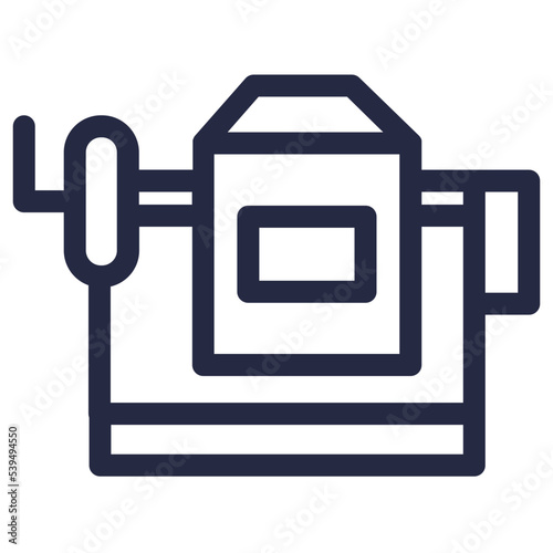 concrete mixer work builder tools constructions icon