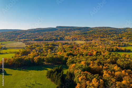 Autumn landscape from Upstate New York