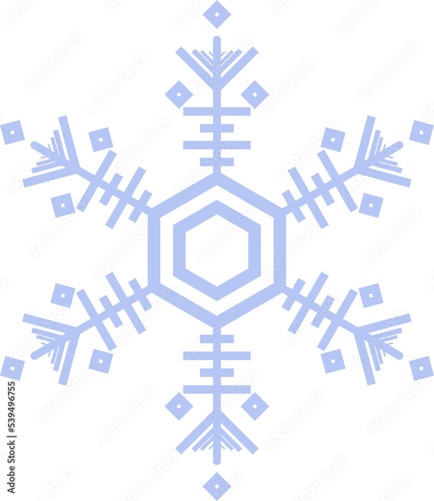 Light blue snowflake icon. winter concept, new year and christmas festival Light blue snowflake icon. winter concept, new year and christmas festival