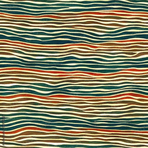 abstract lines in different colors, desert winter