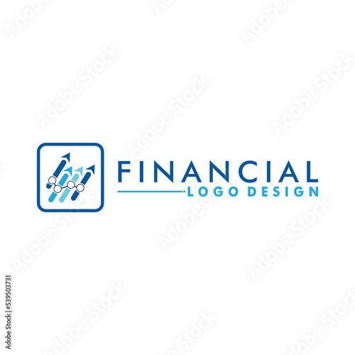 Financial Advisors Logo Vector Design Inspiration, Finance logo icon, planning financial