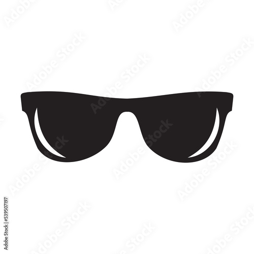 black sunglasses icon symbol