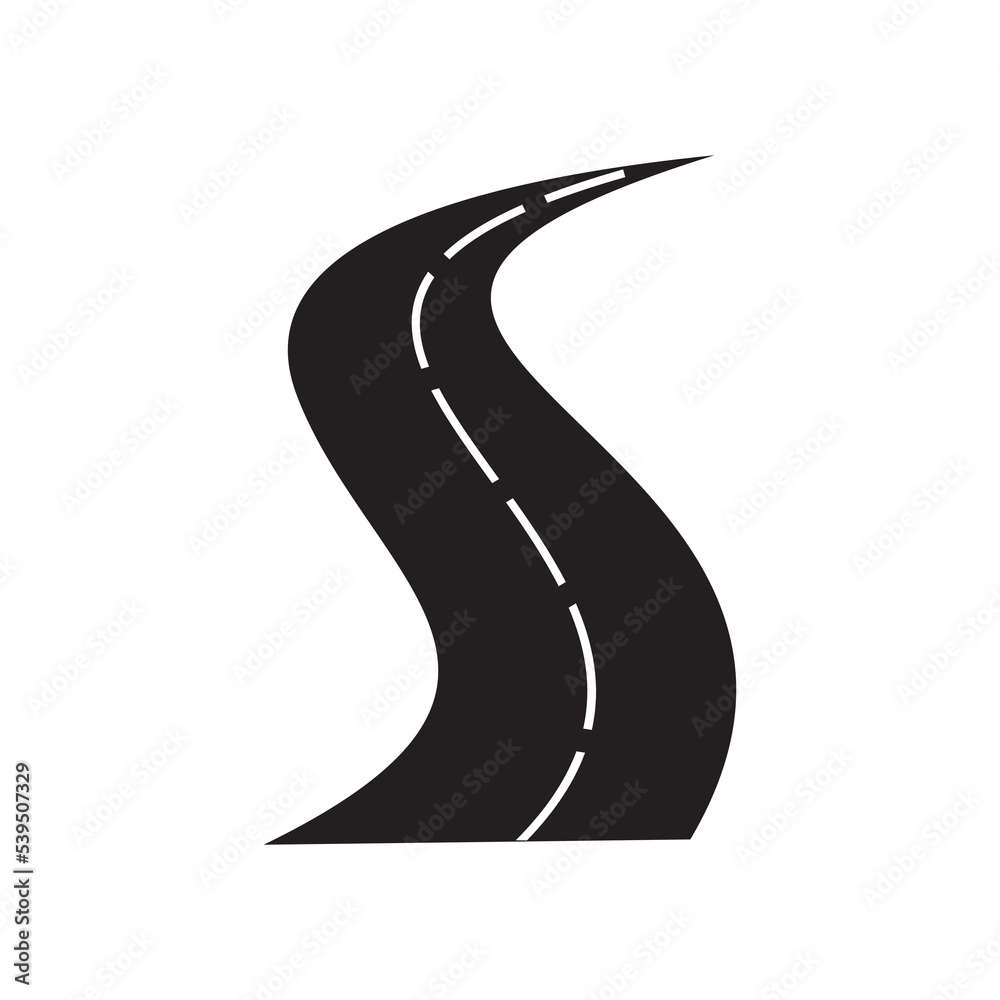 letter s highway icon letter s highway icon