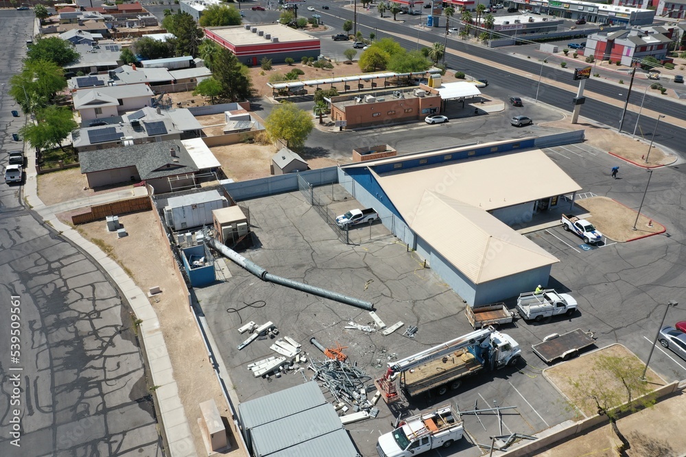 Cell tower down