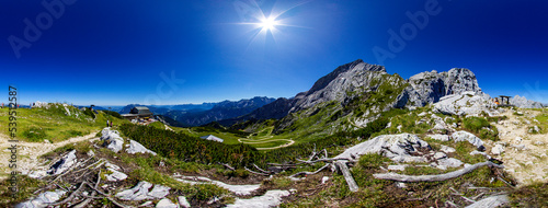 Wanderung über die Alpspitze - Panoramen