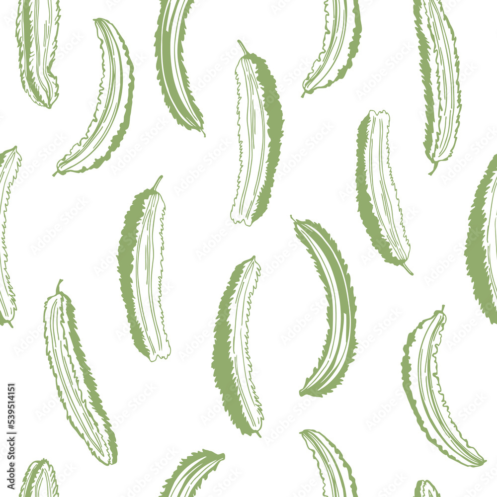 Winged beans. Vector pattern Winged beans. Vector pattern