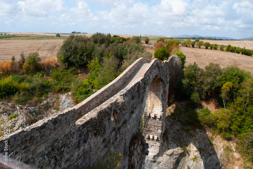 Vulci, Castello dell’Abbadia, Etruscan-Roman bridge
