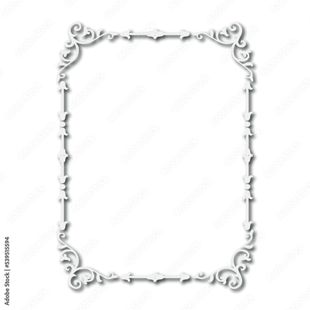 Frame, in the style of an ornament, Vector illustration eps 10, Art. Frame, in the style of an ornament, Vector illustration eps 10, Art.