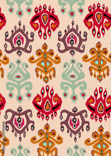 seamless pattern with flowers