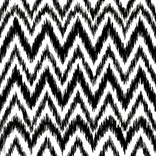 black and white knitted pattern