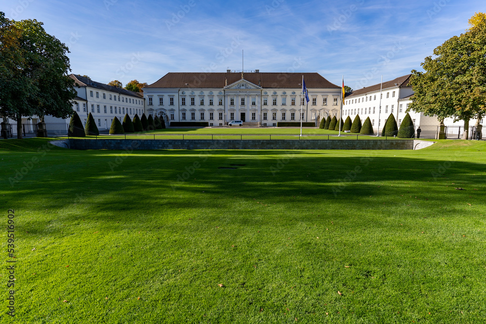 Bellevue Palace Residence of the Federal President of Germany in Berlin