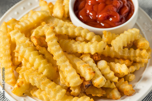 Wallpaper Mural Homemade Crinkle Cut French Fries Torontodigital.ca