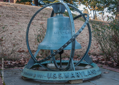 USS Maryland Bell,  Annapolis, Maryland USA, Annapolis, Maryland photo