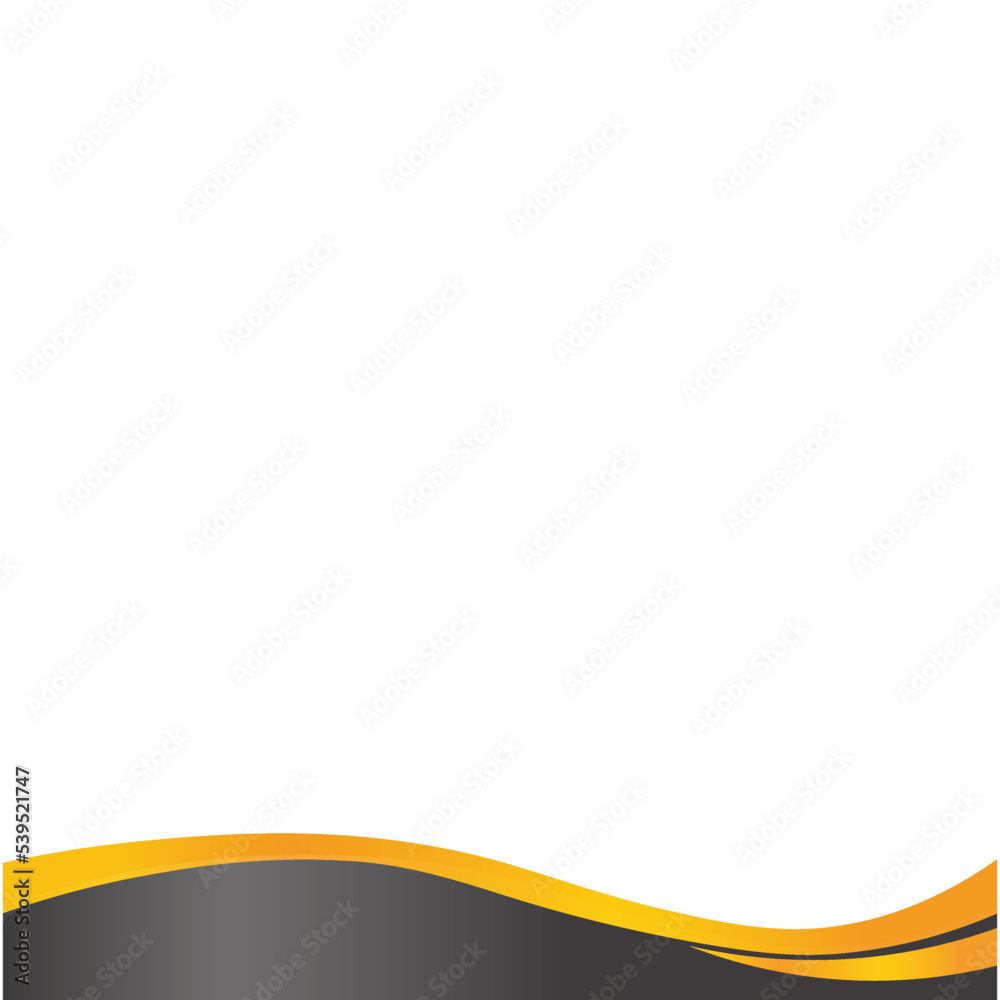 Black & Gold Footer Design Template Black & Gold Footer Design Template