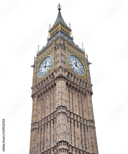 Big Ben in London transparent PNG photo