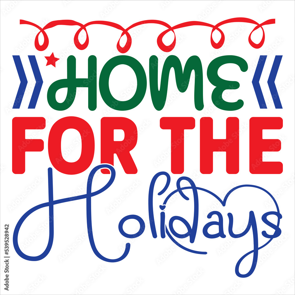 Fototapeta premium Home for the Holidays