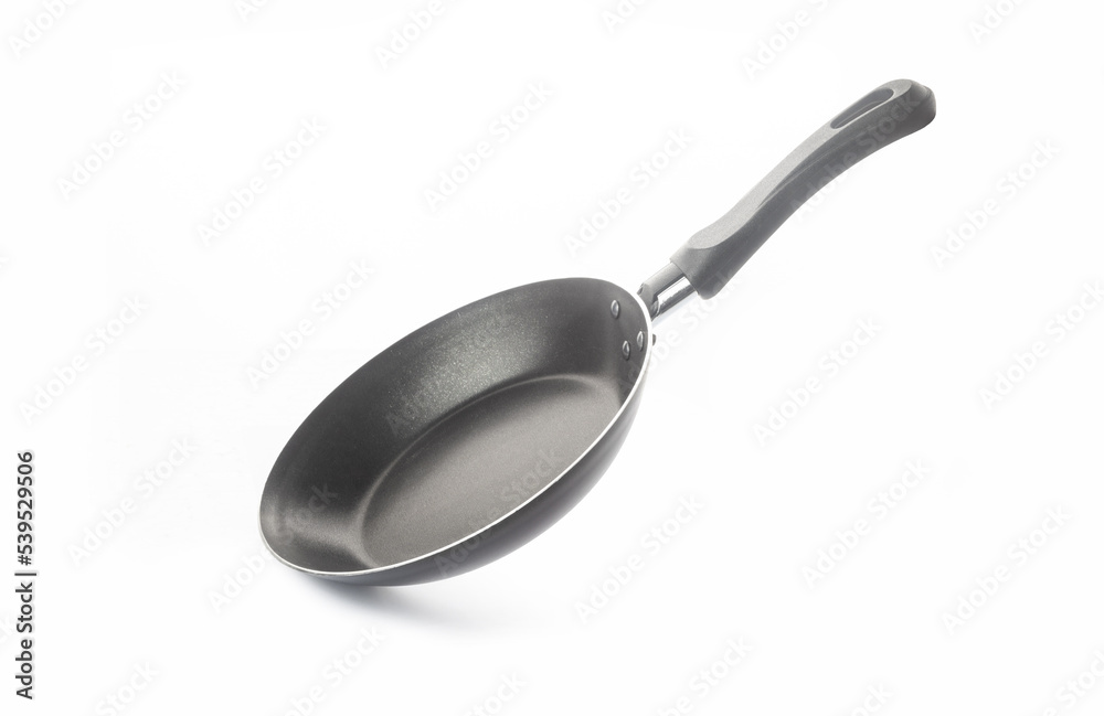 Frying pan on white background Frying pan on white background