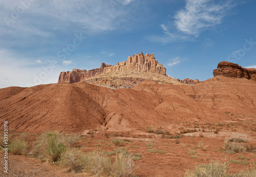 cliff/peaks in Southwest USA desert
