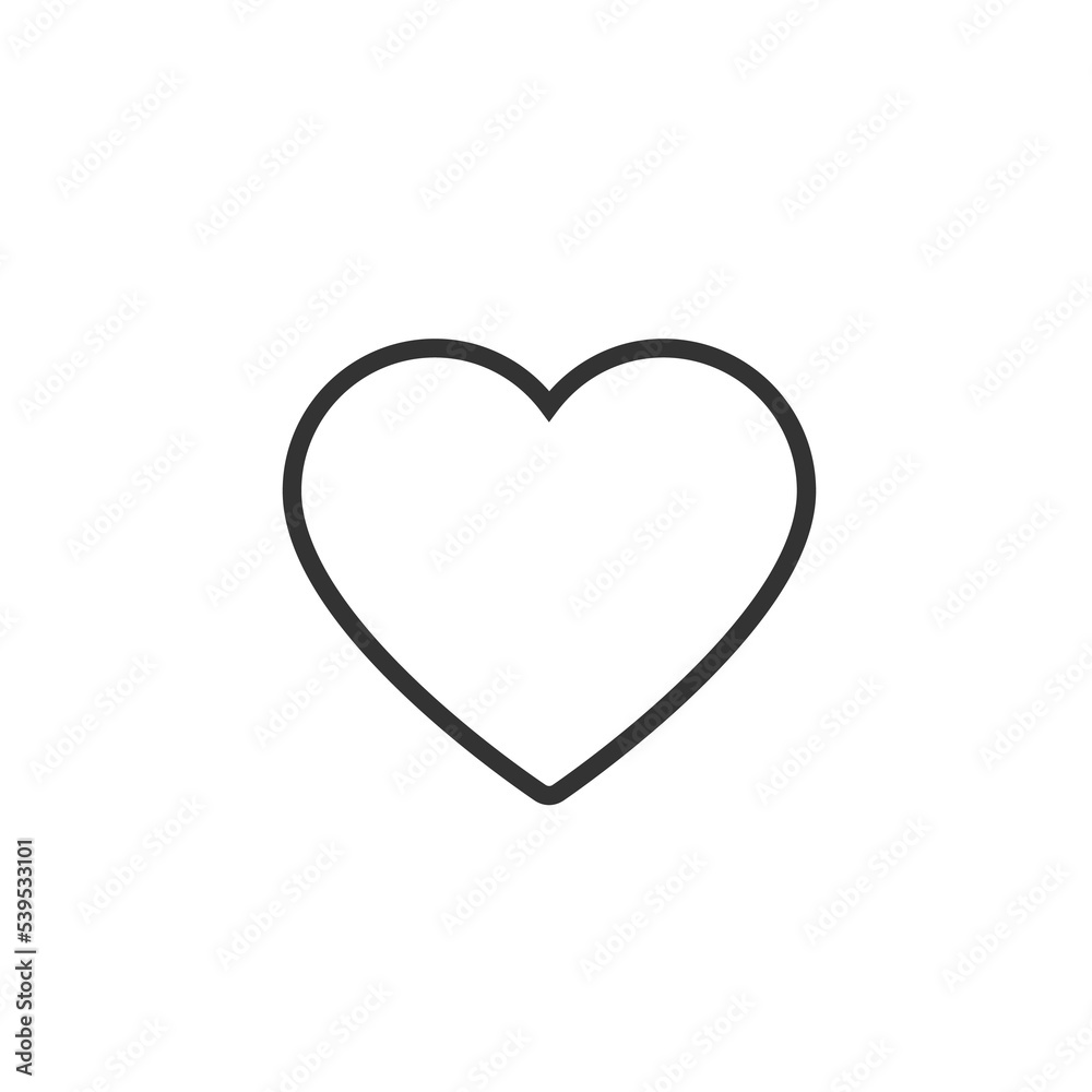 Like icon from popular social media Like icon from popular social media