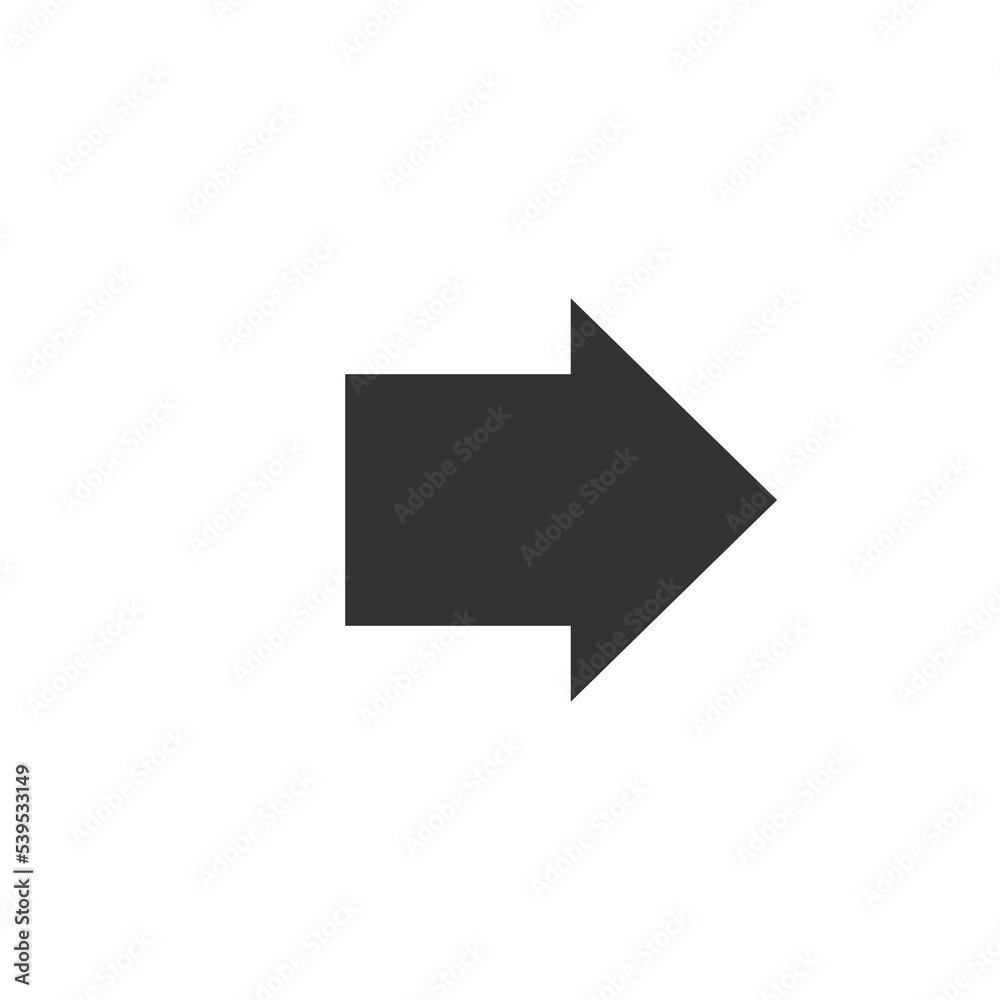 Arrow black icon. Cursor. Modern arrow. Arrow black icon. Cursor. Modern arrow.
