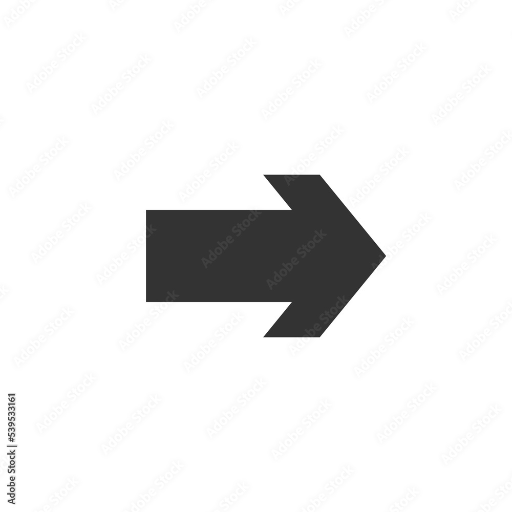 Arrow black icon. Cursor. Modern arrow. Arrow black icon. Cursor. Modern arrow.
