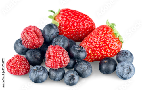 Fototapeta Naklejka Na Ścianę i Meble -  Clean Eating Series: Berry Macro VII
