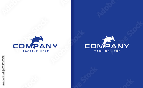 Hammerhead shark logo