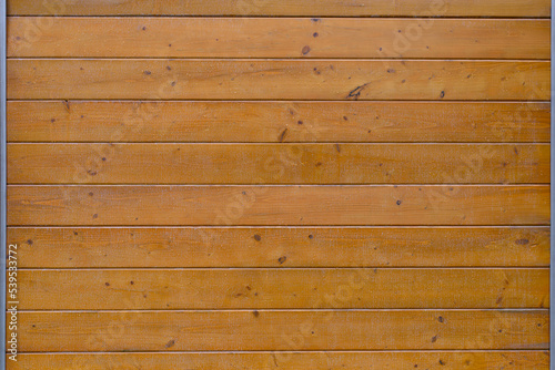 Background. Full frame shot of brown wooden wall.