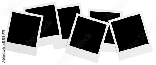 Konstfotografi Blank Polaroids