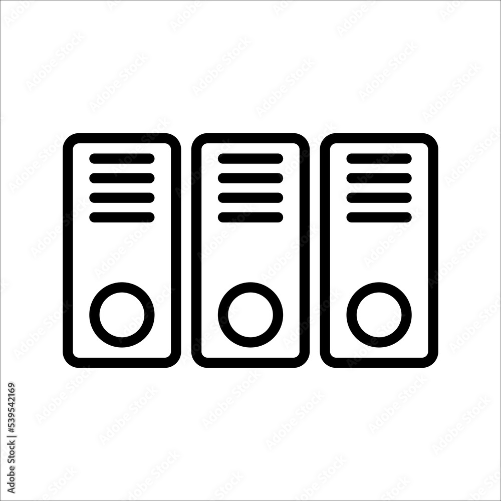 Server icon design isolated on white background, vector illustration,eps 10. Server icon design isolated on white background, vector illustration,eps 10.