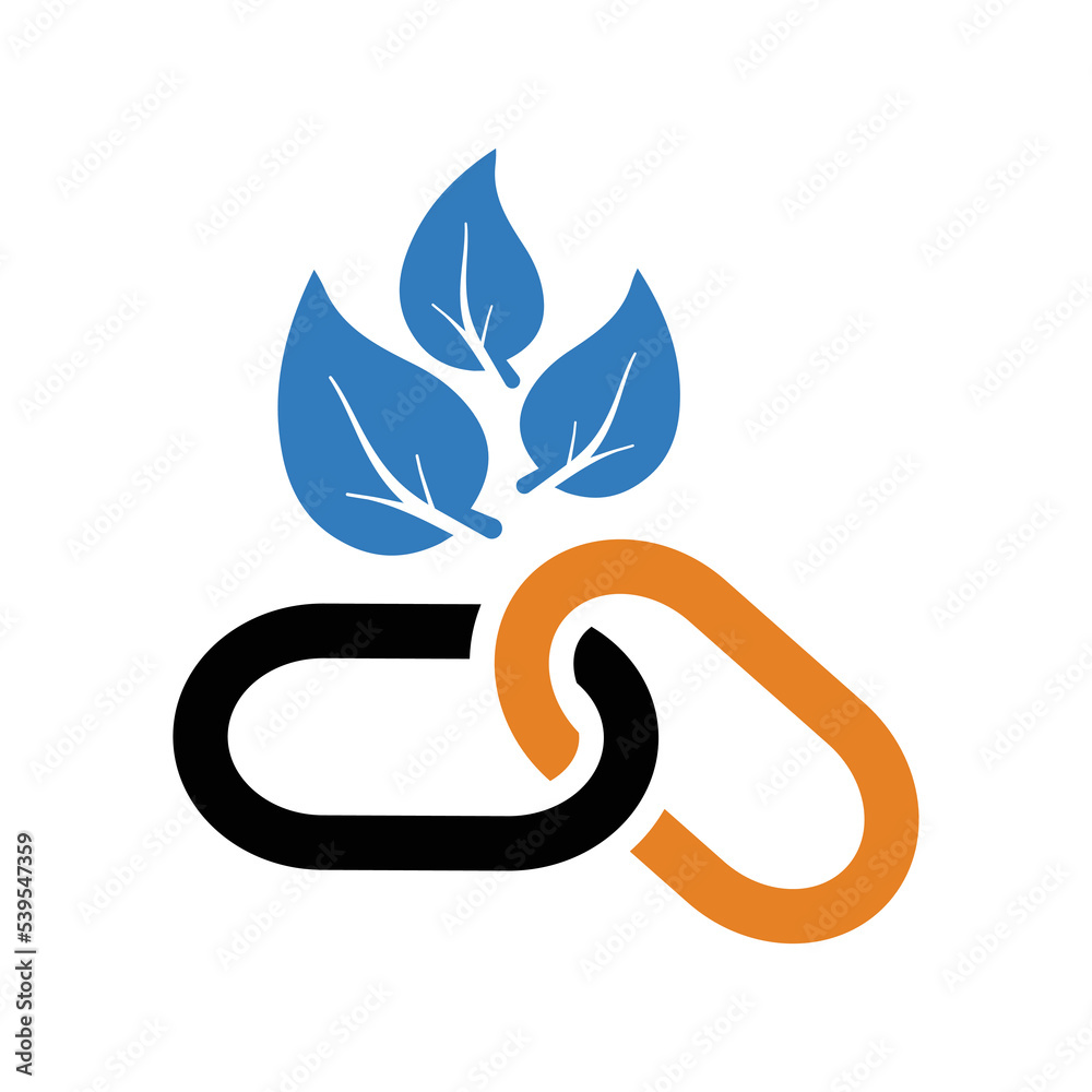 Link, organic links, connect icon. Editable vector graphics. Link, organic links, connect icon. Editable vector graphics.
