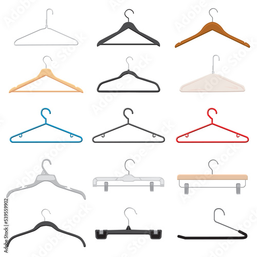 Variety Set of Clothes Hangers photo