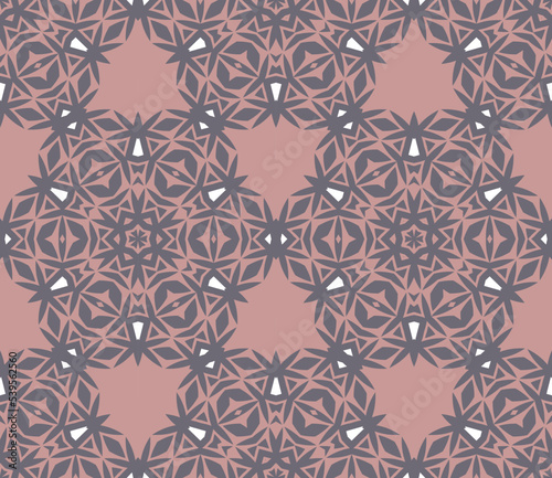 Abstract geometric pattern. A seamless background, vintage texture.	