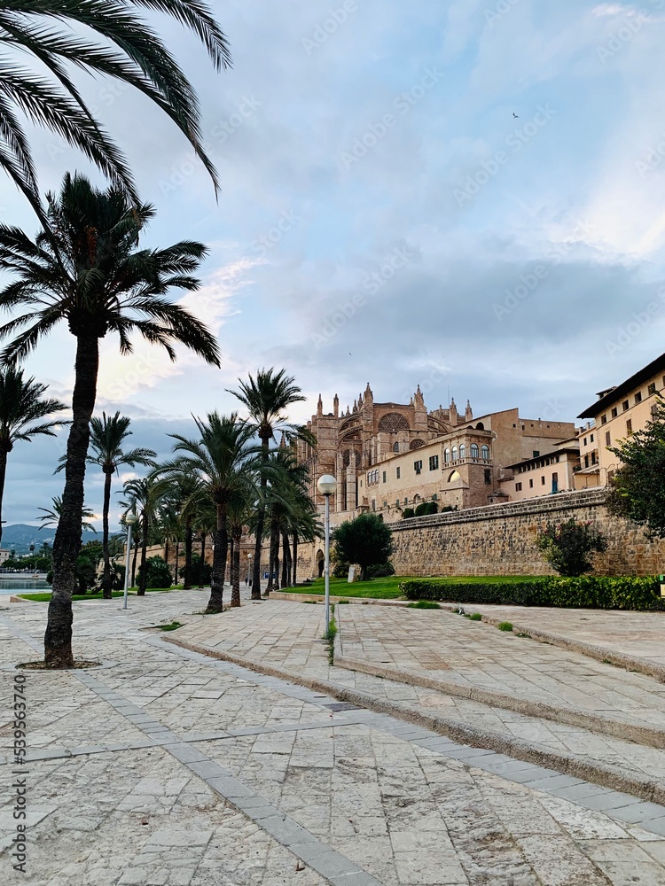 Cathedral. Palma de Mallorca, Balearic islands, Spain.