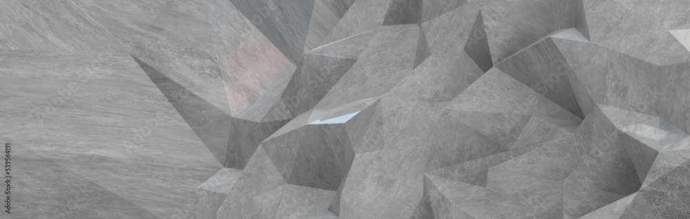 shape. Distorted low poly backdrop with sharp lines. Stock Illustration ...
