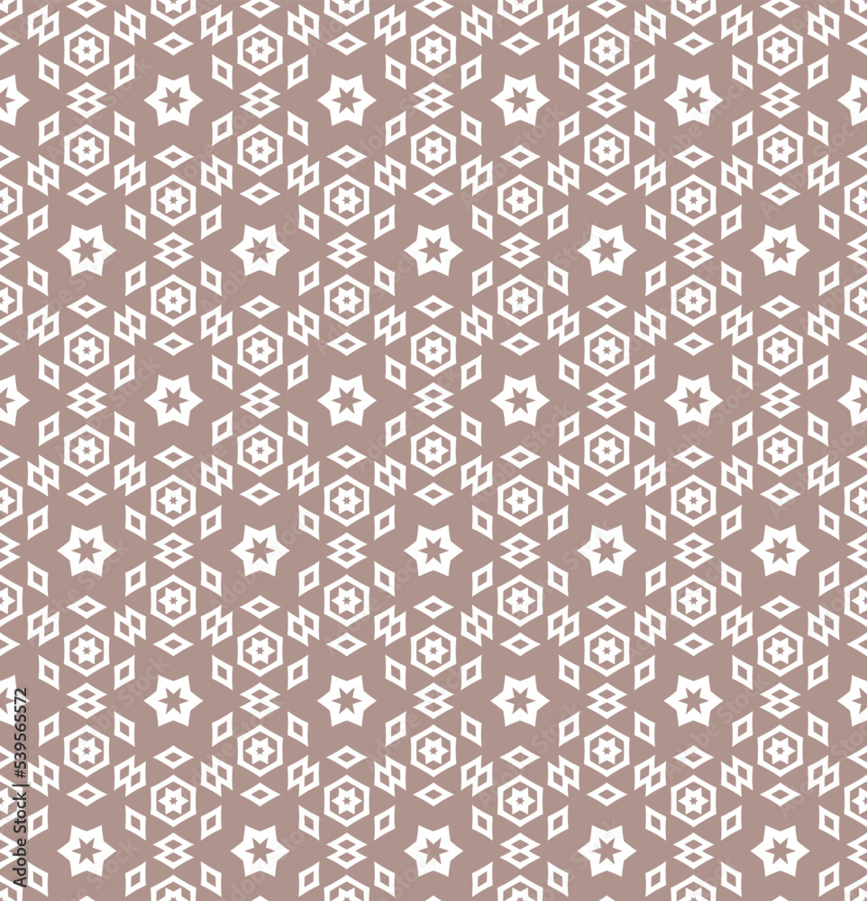 Abstract geometric pattern. A seamless background, vintage texture.