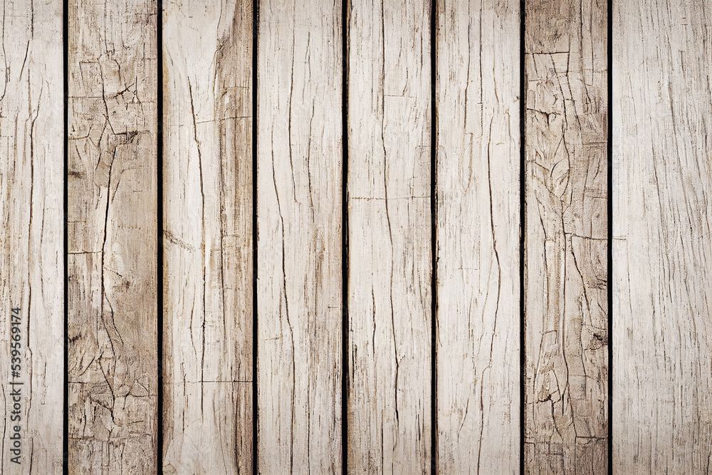 Wooden background. Old fence. Bright wood pattern