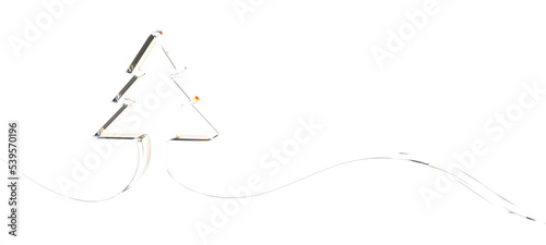 Merry christmas card banner...
