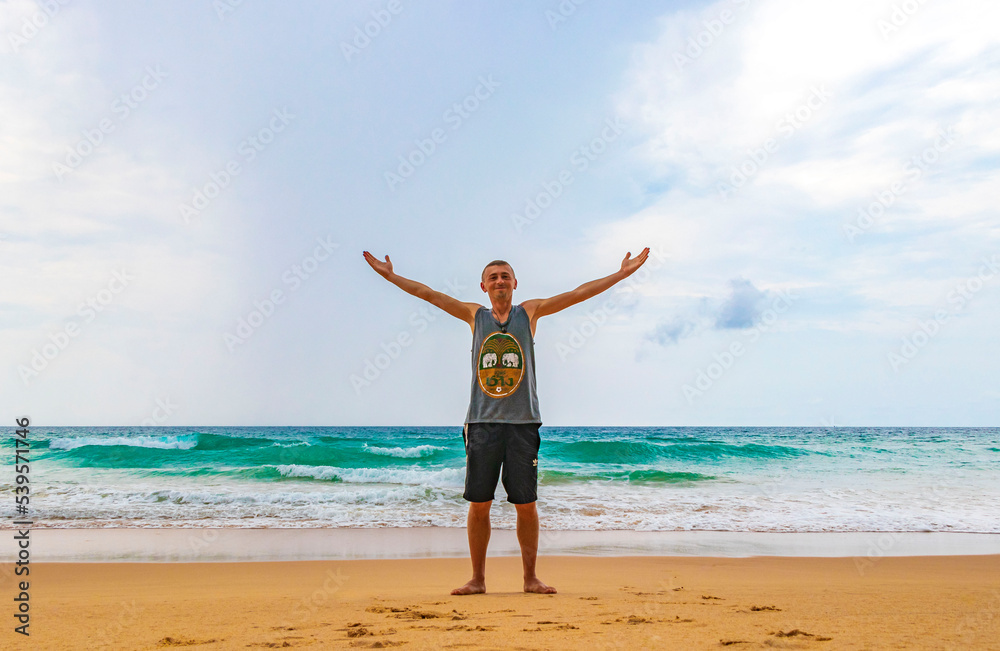 World travel tourist FARANG Nai Thon Naithon Beach Phuket Thailand. World travel tourist FARANG Nai Thon Naithon Beach Phuket Thailand.