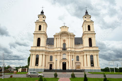 Catholic church in the village of Budslav